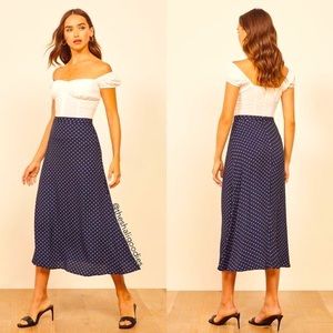 REFORMATION – Bea Midi Skirt